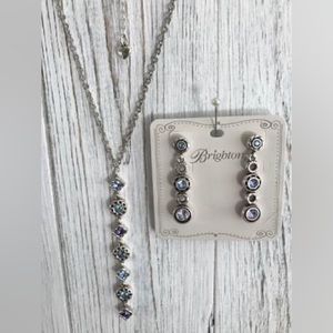Brighton Jewelry Necklace and Earrings